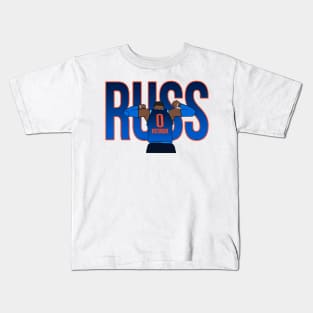 Russell Westbrook 'RUSS' - Oklahoma City Thunder Kids T-Shirt